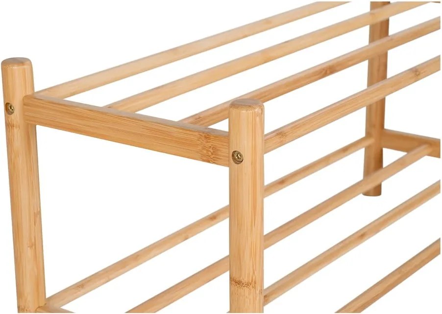 Scarpiera in bambù in colore naturale Manaus - House Nordic