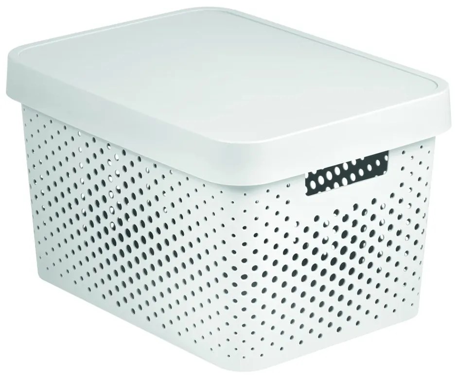 Fori del contenitore bianco Infinity - Curver