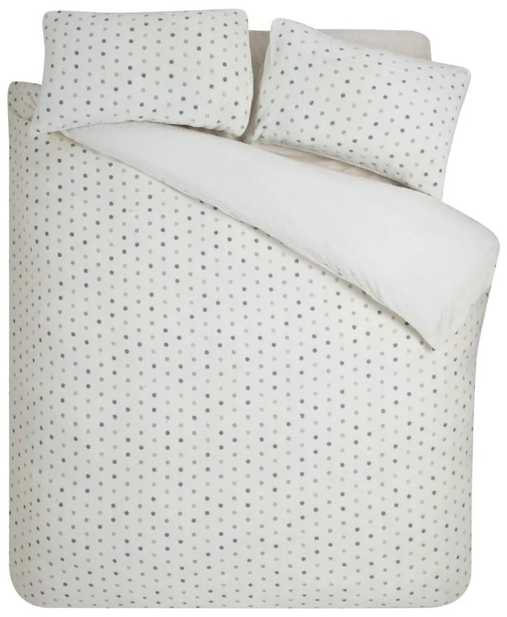 Set copripiumino e federa color crema in micropile per letto singolo 135x200 cm Cosy Spot – Catherine Lansfield