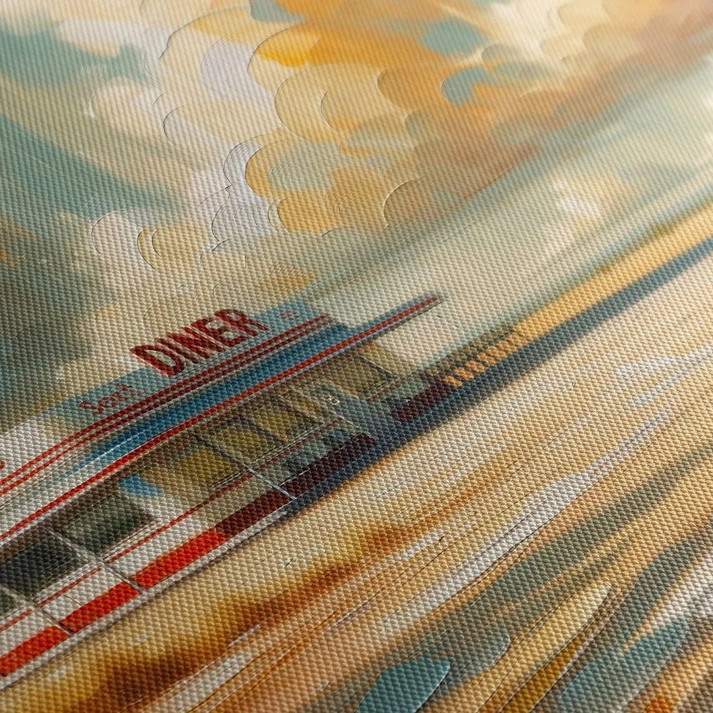 Quadro su tela – Storie dalla strada americana