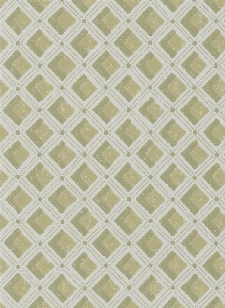 Designers Guild Carta da parati Amsee Geometric - Moss