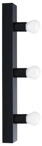 Paulmann 80097 - 3xE14/40W IP44 Lampada per specchio da bagno REGULA 230V nero