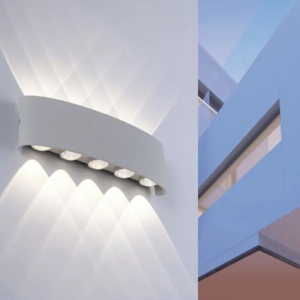 Paul Neuhaus 9489-21- Applique LED da esterno CARLO 10xLED/0,8W/230V IP54