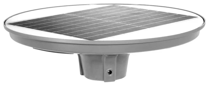 Lampione LED Solare da Giardino 2000 lumen, IP65, CCT Bianco Variabile Colore Bianco Variabile CCT