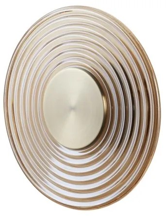 Searchlight 32210AM - Applique dimmerabile a LED CLEO/9,4W/230V ottone