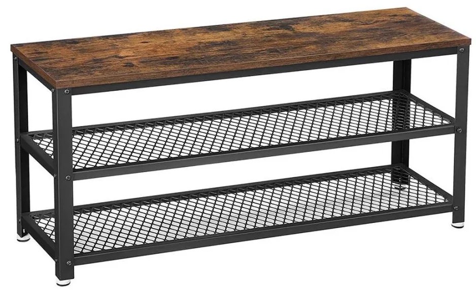 Scarpiera DAVOR marrone/nero