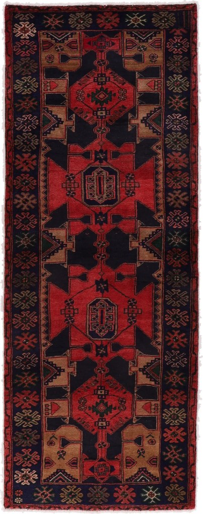Hamedan Tappeto persiano 110x290 (Iran) Annodato A Mano