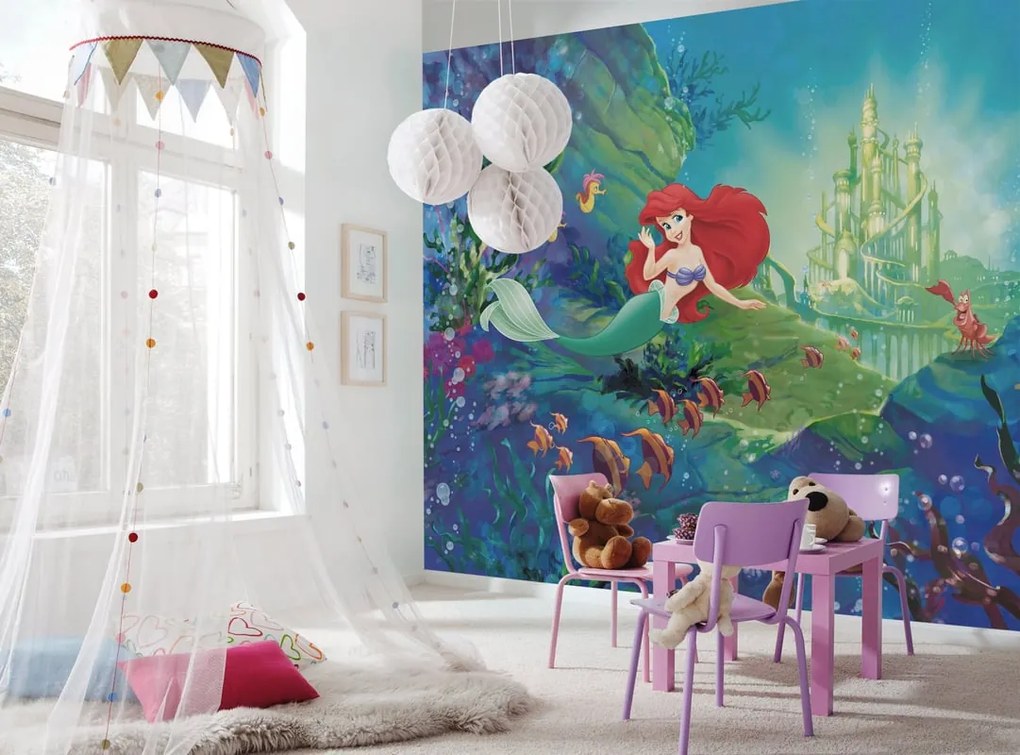 Fotomurale Ariel, multicolore
