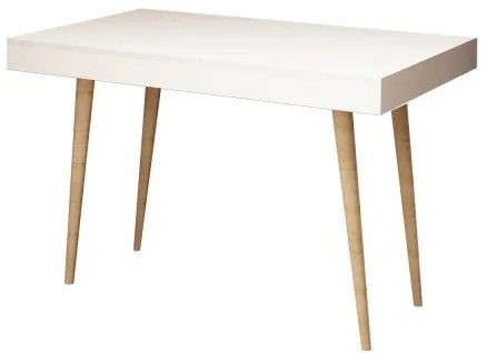Tavolo da lavoro VERONIKA 74x100 cm bianco/beige