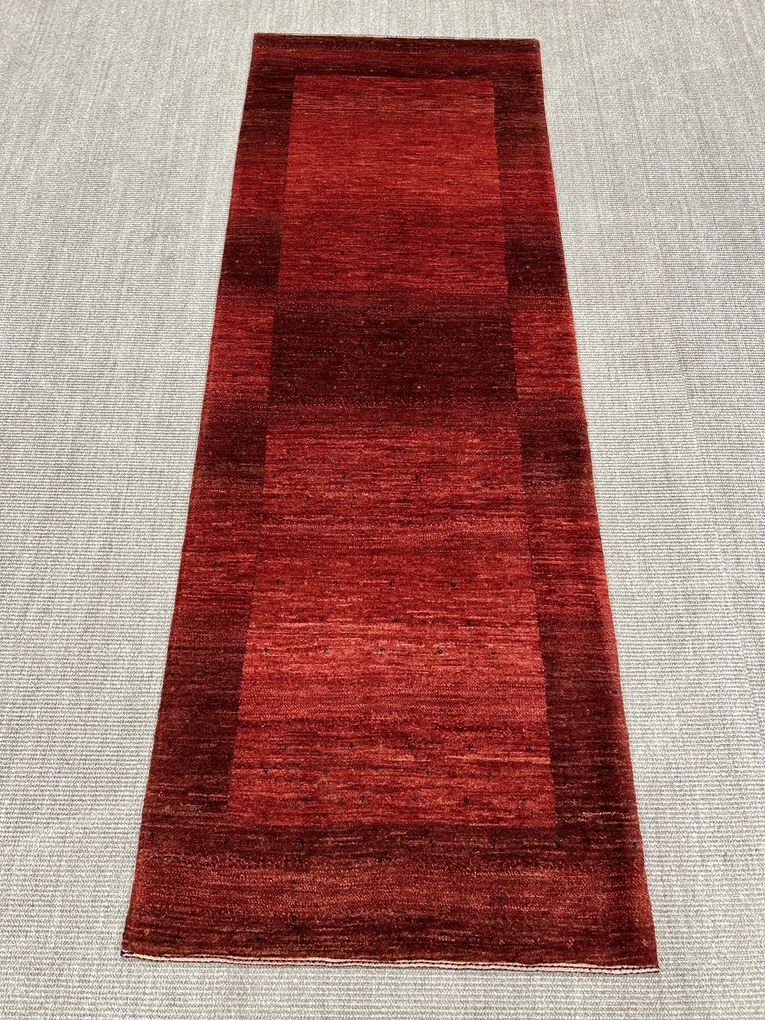 Loribaft Tappeto persiano 230x80 Rosso (Iran) Annodato A Mano