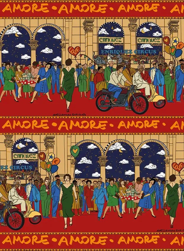 Jannelli & Volpi Carta da parati panoramica Milano - 25520