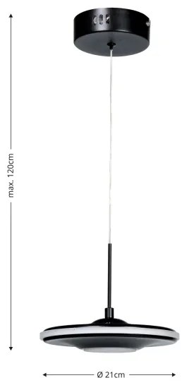 Brilagi - Lampadario LED a cavo VERANO LED/15W/230V