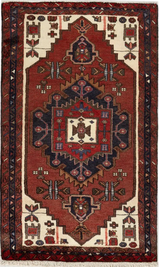 Shiraz Tappeto 130x80 (Iran) Annodato A Mano