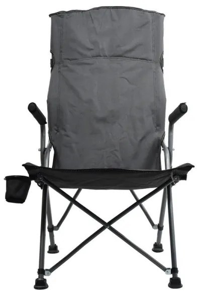 Sedia da campeggio pieghevole grigio