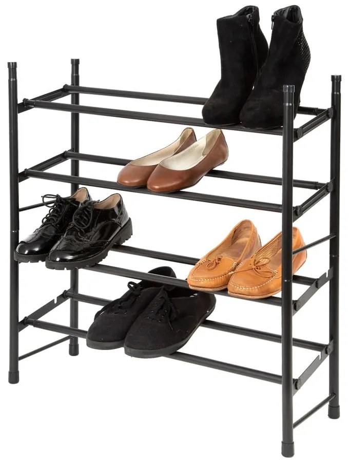 Scarpiera telescopica in metallo nero - Compactor