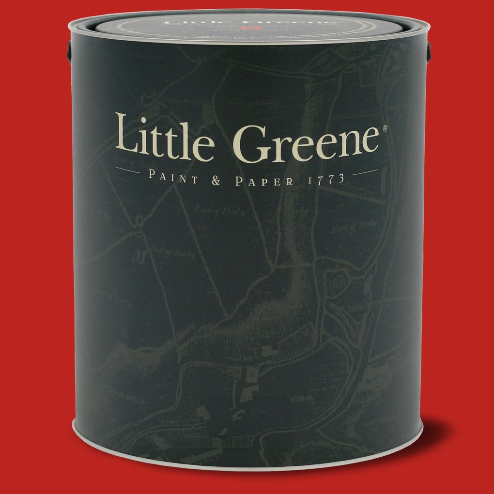 Little Greene Masonry Paint - 5l - Atomic Red 190
