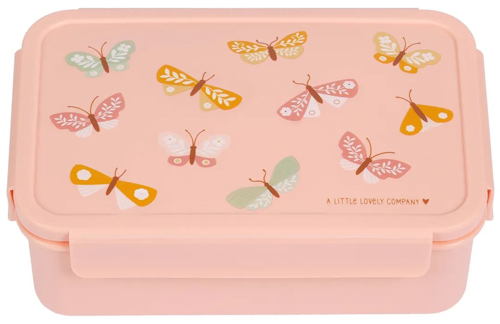 A Little Lovely Company - scatola merenda - farfalle