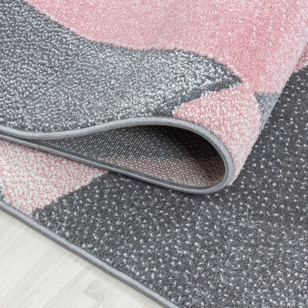 Passatoia rosa-grigio 80x250 cm Beta - Ayyildiz Carpets