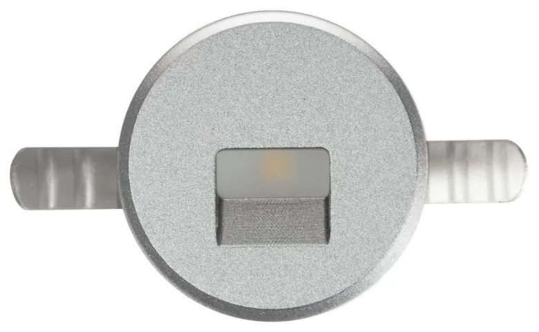 Faretto LED Acciaio 1W IP67 Professional LED OSRAM - per Gradini Colore  Bianco Caldo 2.700K