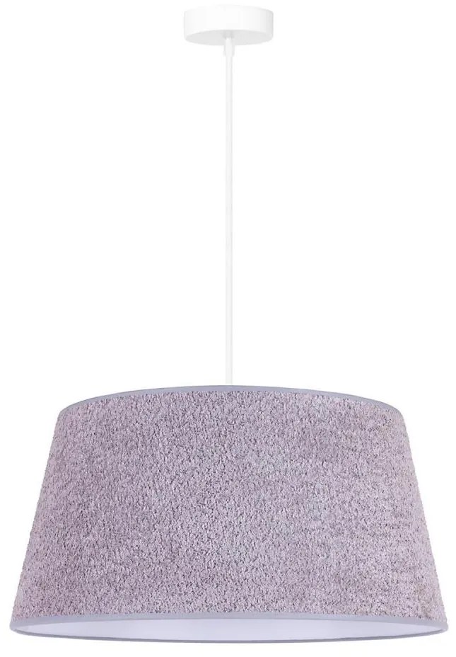 Duolla - Lampadario a sospensione con filo BOUCLE 1xE27/15W/230V diametro 50 cm grigio