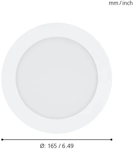 Eglo 31742-LED Lampada da bagno dimmerabile FUEVA-Z LED/10,5W/230V IP44 bianco