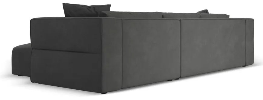 Divano angolare grigio scuro, angolo destro Esther - Milo Casa