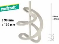 Frusta Ricambio Miscelatore Elettrico per Malte e Colle Wolfcraft Diametro: 100 mm