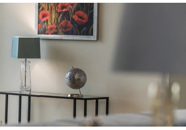 Argon 3839 - Lampada da tavolo LILLE 1xE27/15W/230V blu