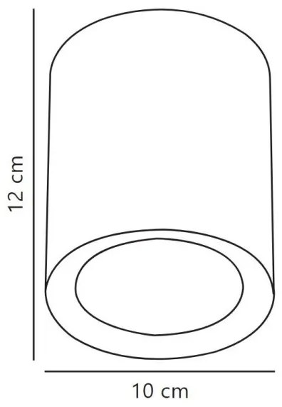 Nordlux - Faretto LED FALLON LONG LED/5,5W/230V nero