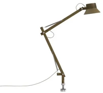 Dedicate Lampada da Tavolo w/Pin S2 Brown Green - Muuto