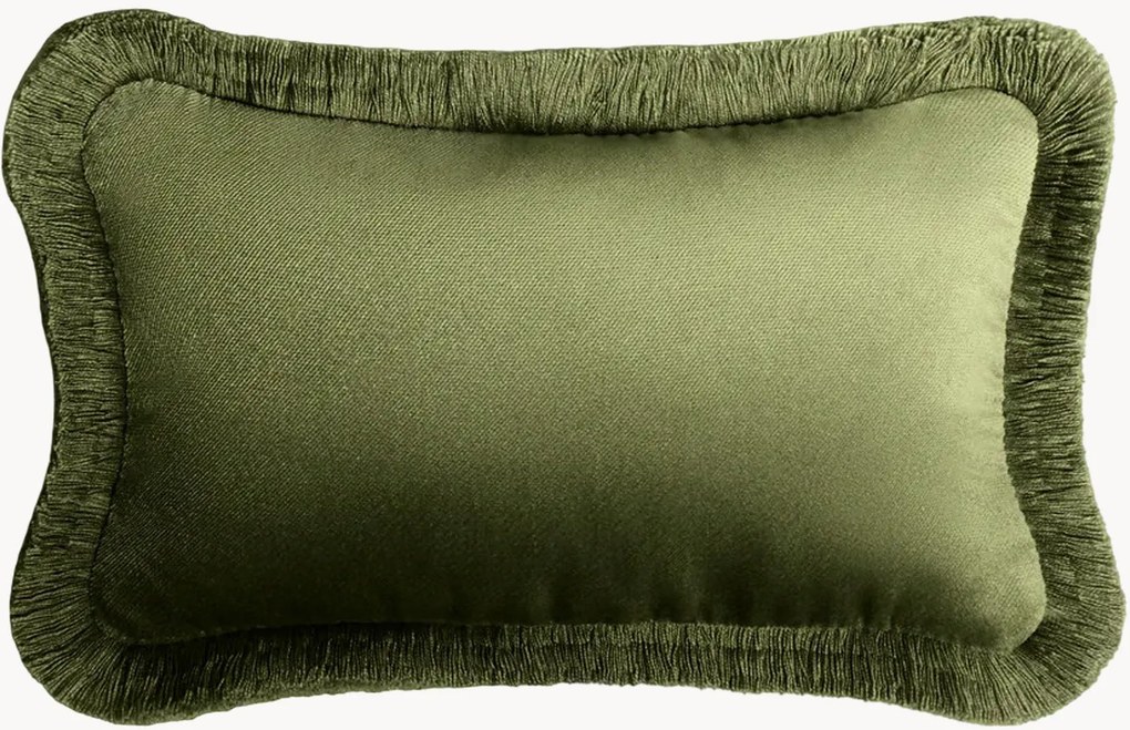 Cuscino in velluto fatto a mano Happy Pillow Gift