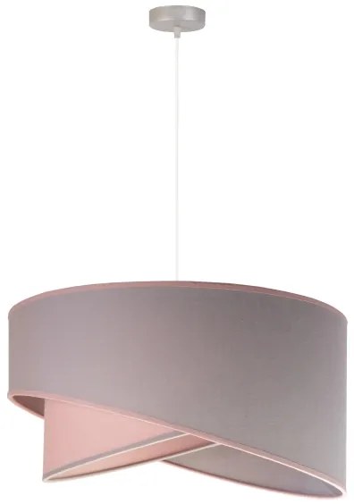 Duolla - Lampadario a sospensione con filo CELLO 1xE27/40W/230V diametro 45 cm rosa