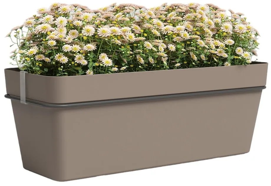 Fioriera sospesa autoinnaffiante in plastica riciclata da 50 cm Capri - Artevasi