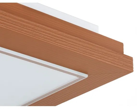 Argon 7268 - Plafoniera TABOR 2xE27/15W/230V 32x32 cm terracotta