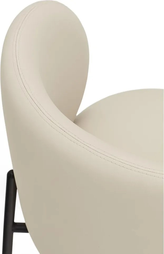 Set di sedie da pranzo bianca in imbottito 2 pz Mogi – Teulat