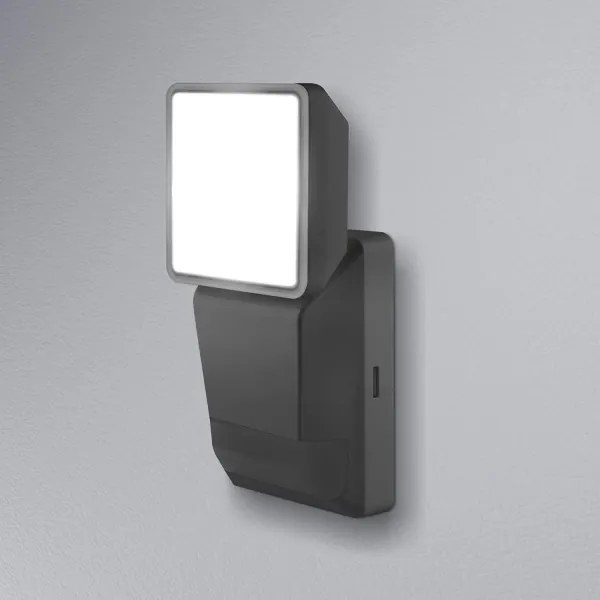 Ledvance - Applique da esterno a LED con sensore SPOT LED/8W/230V IP55 nera