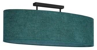 Duolla - Lampadario a plafone OVAL 2xE27/15W/230V verde