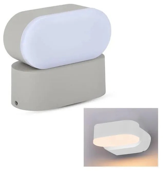Applique LED da esterno flessibile LED/5W/230V IP65