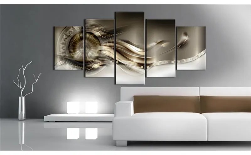 Quadro Spirit of Light  Colore Marrone, Dimensioni e Misure 100x50