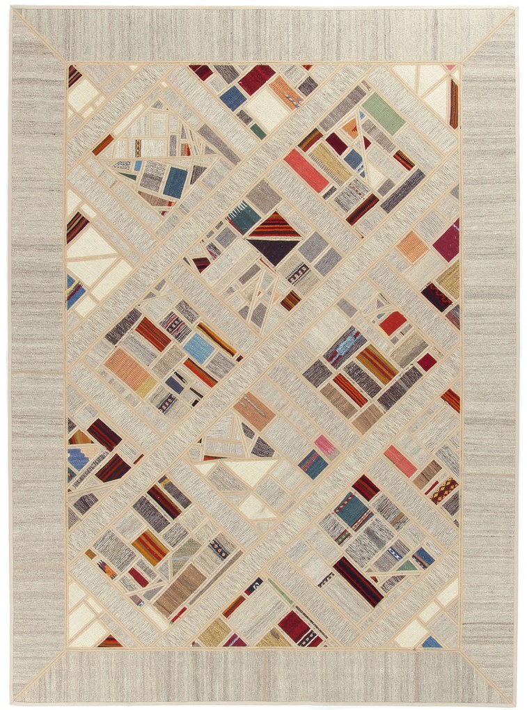 Kilim Tappeto 240x180 (Iran) Tessuto A Mano