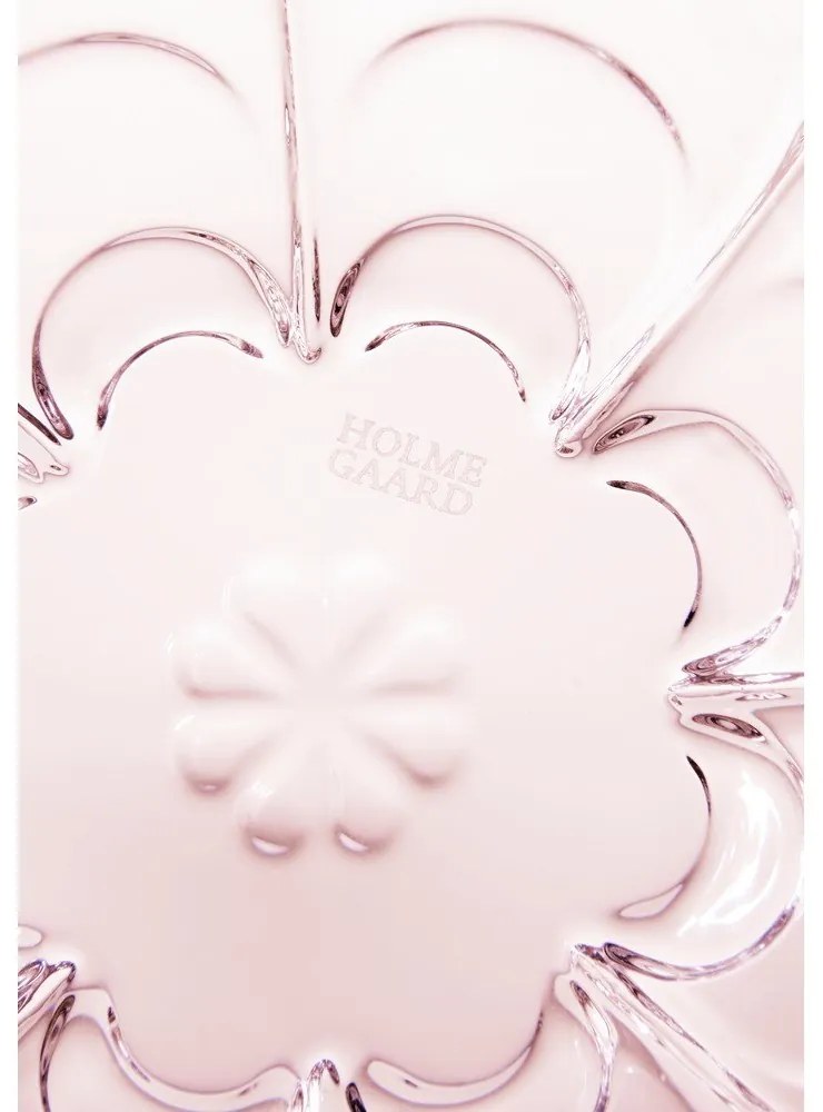 Ciotole in vetro rosa chiaro in set di 2 pezzi ø 13 cm Lily - Holmegaard