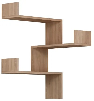 Mensola angolare LUKSA 90x60 cm marrone