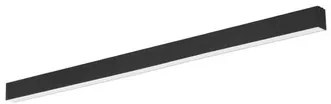 Lampada Lineare LED a Soffitto 55W 150cm Nera con driver Philips