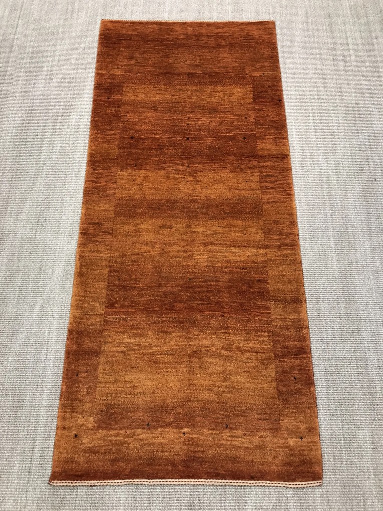 Loribaft Tappeto persiano 190 x 80 Giallo (Iran) Annodato A Mano