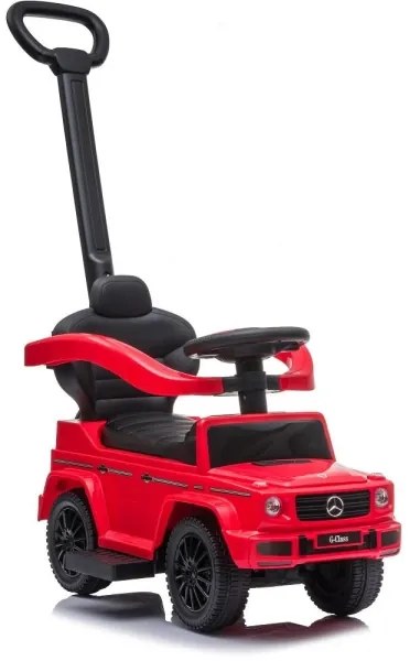 Bici a spinta Mercedes G350d 3in1 2xAA rosso/nero