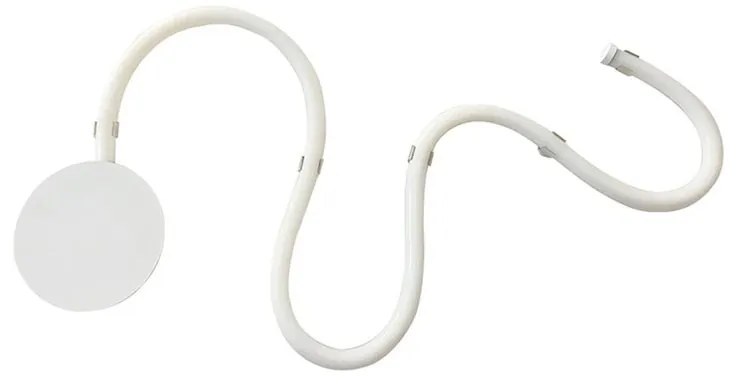 Applique LED moderno Teodor bianco, NOVECENTO bianco naturale