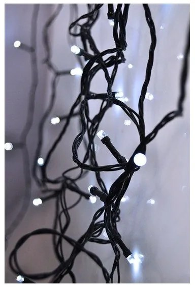 Solight 1V04-W-LED Catena natalizia da esterno 300xLED/8 funzioni 35m IP44 bianco freddo