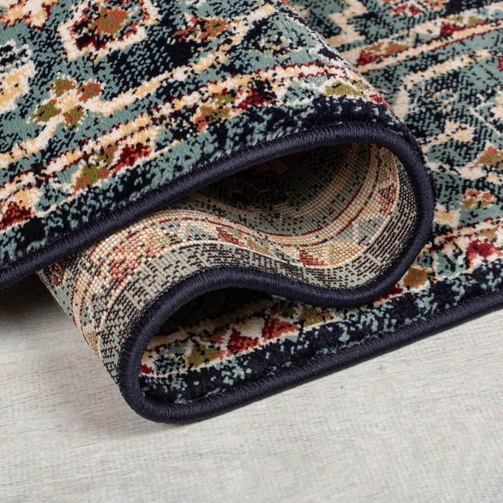Passatoia blu scuro 60x230 cm Gillingham - Flair Rugs