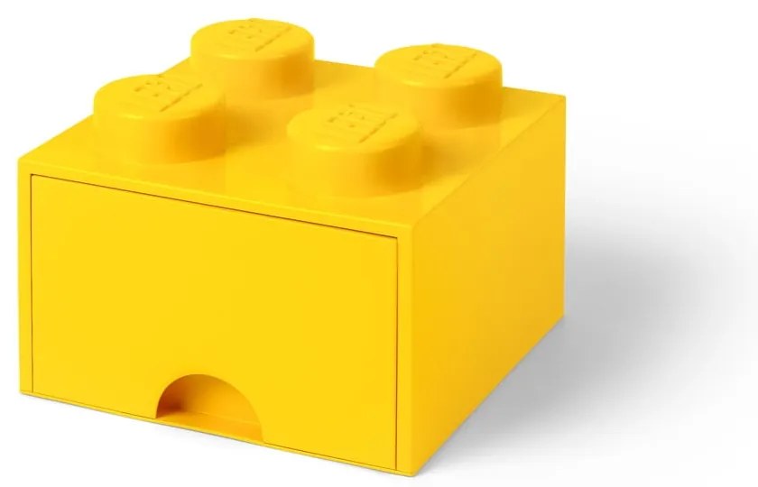 Contenitore giallo con cassetto - LEGO®