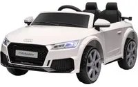 Macchina Elettrica per Bambini 12V con Licenza Audi TT Bianco